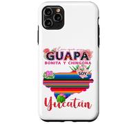 Carcasa para iPhone 11 Pro MAX Yucatán México Souvenir Mexicana Guapa Bonita Chingona