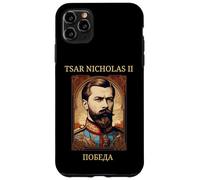 Carcasa para iPhone 11 Pro MAX Zar Nicolás II Rusia Ortodoxa Rusia Historia