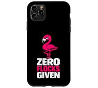 Carcasa para iPhone 11 Pro MAX Zero Flocks Given Flamenco Rosa Humor sarcástico