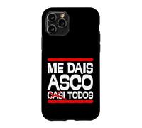 Carcasa para iPhone 11 Pro Me Dais Asco Casi Todos Frase Humor Divertido y Sarcástico