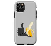 Carcasa para iPhone 11 Pro Me Gusta el plátano optimista Pop-Art