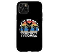 Carcasa para iPhone 11 Pro Megalodon Fossil Teeth Just One More Shark Tooth Geologist