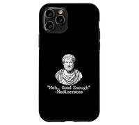 Carcasa para iPhone 11 Pro Meh Good Enough - Mediocrates - Filosofía Griega Sarcástica