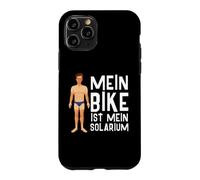 Carcasa para iPhone 11 Pro Mein Bike ist Mein Solarium Radfahrer Mountainbiker
