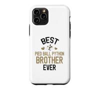 Carcasa para iPhone 11 Pro Mejor Pied Ball Python Brother Ever Cute Piebald Snake
