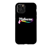 Carcasa para iPhone 11 Pro Melbourne Australia Orgullo Gay Orgullo LGBTQ Rainbow Love