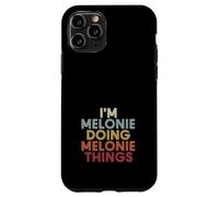 Carcasa para iPhone 11 Pro Melonie Name Melonie Personalized Name First Given
