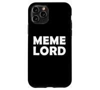 Carcasa para iPhone 11 Pro Meme Lord Gamer Funny Dank Memes Gear para Miembros Gamer