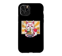 Carcasa para iPhone 11 Pro Mens Womens Funny Kawaii Ramen Kid Kitsune Nine Tailed Lover