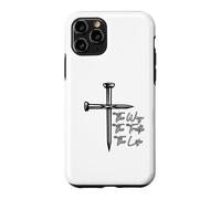 Carcasa para iPhone 11 Pro Mensaje Inspirador de The Way The Truth The Life Sacrifice