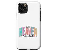 Carcasa para iPhone 11 Pro Mensaje Retro Cristiano del Cielo Cruz fe