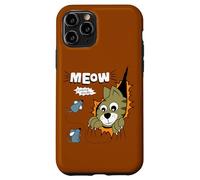 Carcasa para iPhone 11 Pro Meow Finding Mouse, Cats & Mice Illustration Graphic Designs