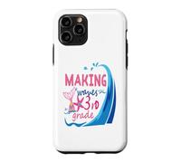 Carcasa para iPhone 11 Pro Mermaid Making Waves in 3rd Grade Girls Back to School Day