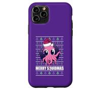Carcasa para iPhone 11 Pro Merry SQUIDMAS Suéter Feo de Navidad con diseño de Pulpo de Papá Noel