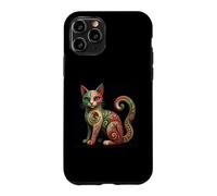 Carcasa para iPhone 11 Pro Mexican Alebrije Cat