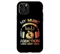 Carcasa para iPhone 11 Pro Mi adicción a la música salvó Muchas Vidas - DJ
