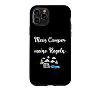 Carcasa para iPhone 11 Pro Mi Camper Mis Reglas Caravana Camping Naturaleza