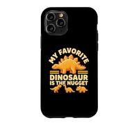 Carcasa para iPhone 11 Pro Mi Dinosaurio Favorito es el Nugget - Funny Food Dino Nuggets