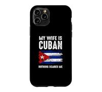 Carcasa para iPhone 11 Pro Mi Esposa Es Cubana Nada Asustarme Vintage Freedom Free Cuba