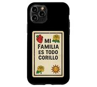 Carcasa para iPhone 11 Pro Mi Familia ES Todo Corillo Latino México Divertido Tiempo en Familia