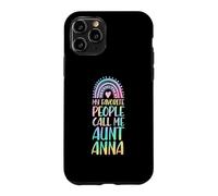 Carcasa para iPhone 11 Pro Mi Gente Favorita me Llama tía Anna Nombre tía