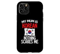 Carcasa para iPhone 11 Pro Mi mamá es Coreano Nada me Asusta mamá Divertida