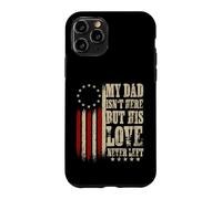 Carcasa para iPhone 11 Pro Mi papá no está aquí Pero su Amor Nunca dejó Memorial Dad