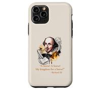 Carcasa para iPhone 11 Pro MI Reino para UN Caballo Shakespeare Cita
