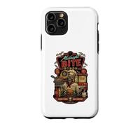 Carcasa para iPhone 11 Pro Midnight Bite Diner Spooky Skeleton Chef Gráfico