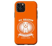 Carcasa para iPhone 11 Pro Miniature Schnauzer My Dog is My Shadow Funny Pet Dog Lover