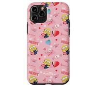 Carcasa para iPhone 11 Pro Minions Big Heart All Over Print