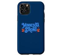 Carcasa para iPhone 11 Pro Minnesota Strong Vintage Inspired MN Solidarity