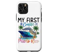 Carcasa para iPhone 11 Pro Mis primeras Vacaciones en Crucero en Puerto Rico