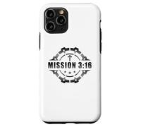 Carcasa para iPhone 11 Pro Mission 3:16 - Christian Faith Church Ministry Soldier