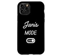 Carcasa para iPhone 11 Pro Modo Janis Activado Nombre Gracioso
