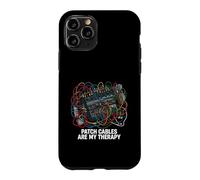 Carcasa para iPhone 11 Pro Modular Synthesizer Patch Cables Are My Therapy