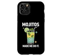 Carcasa para iPhone 11 Pro Mojitos Made Me Do It Cóctel Lima Mentas