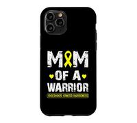 Carcasa para iPhone 11 Pro Mom of a Warrior Childhood Cancer Awareness Mother Women