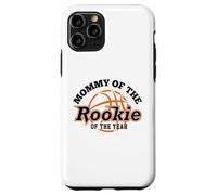 Carcasa para iPhone 11 Pro Mommy Rookie of The Year Basketball Mom of The Birthday Boy