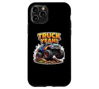 Carcasa para iPhone 11 Pro Monster Truck Yeah Funny Pun Wordplay Fan Lover Evento Cita