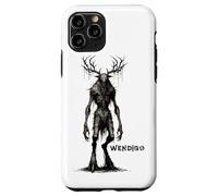 Carcasa para iPhone 11 Pro Monstruo Wendigo, Skinwalker, críptido, Malvado Monstruo de Terror