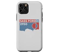 Carcasa para iPhone 11 Pro Monte SASS Pordoi Sella Macizo Dolomitas Italia Senderismo Regalos