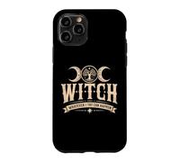 Carcasa para iPhone 11 Pro Moon A Little Gothic Witchy Bitchy Retro Goth Mujeres Niñas
