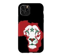 Carcasa para iPhone 11 Pro Morocco Flag Lion of Africa Proud Moroccan Football Game
