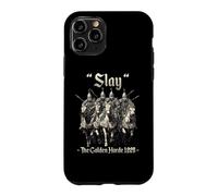 Carcasa para iPhone 11 Pro Motivo del Humor de la Horda Dorada Guerrero Jinete del