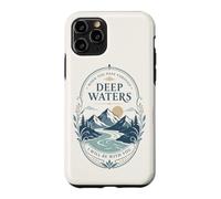 Carcasa para iPhone 11 Pro Mountain River Faith Verse Deep Waters Comfort Cita