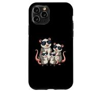 Carcasa para iPhone 11 Pro Mouse Rat Family Sunglasses Animal Lover Cute Mice