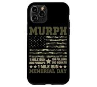 Carcasa para iPhone 11 Pro Murph 1 Mile Run 100 Pullups 200 Flexiones 300 Sentadillas 1 Milla R