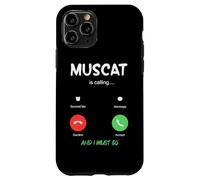 Carcasa para iPhone 11 Pro Muscat está Llamando y Debo IR a Omán de Viaje