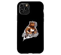Carcasa para iPhone 11 Pro Muscular Capibara Gym Rat Ok I Pull Up Divertido Entrenamiento